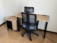 机・引き出し・椅子・電子レンジimage